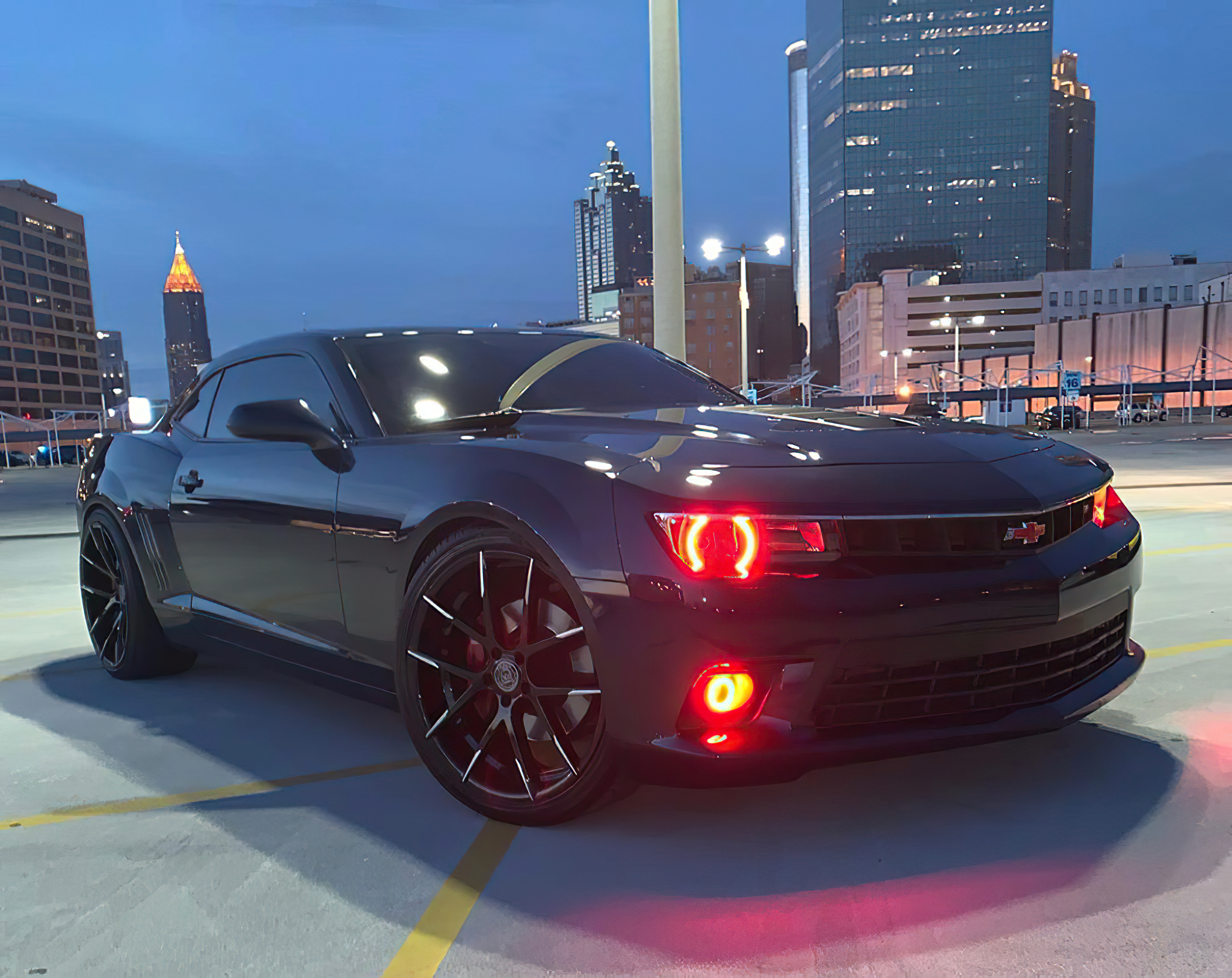 2703-003 - Chevrolet Camaro Non-RS 2014-2015 ORACLE LED Halo Kit Round Style